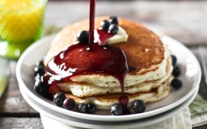 Blueberry Pancake Wallpaper