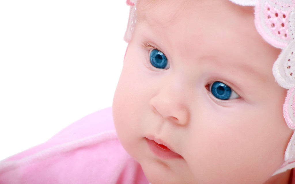 Blue Eyes Cute baby