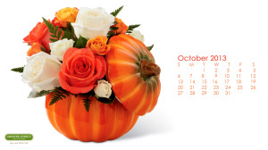 Calender October 2013 Wallpaper