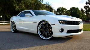 White Chevrolet Copo Camaro Wallpaper